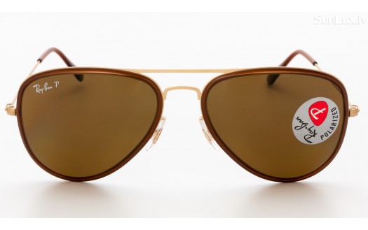 Ray-Ban Aviator Flat Metal Polarised (RB3513M 149/83 56mm) saules brilles